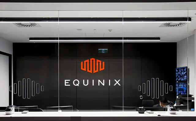 Equinix Data Centre Entrance