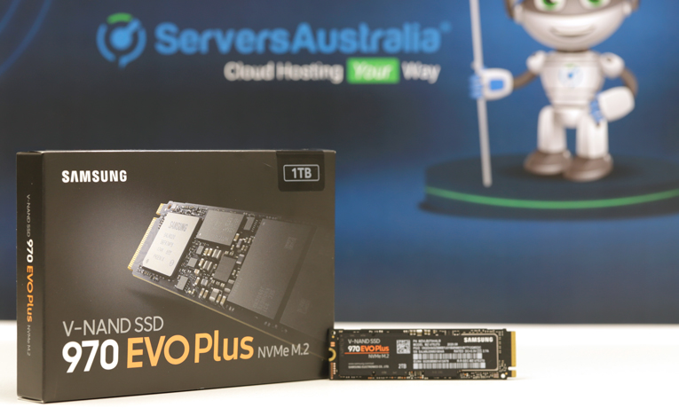 NVMe storage photo with Servers Australia