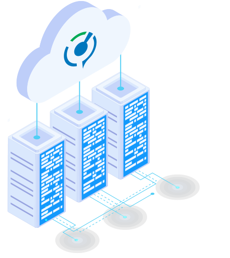 Cloud Servers connected